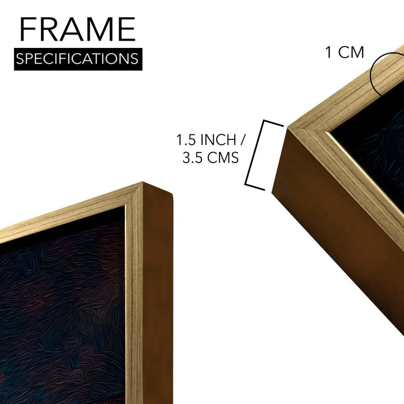 Effulgent Canvas Wall Painting With Frame media 8