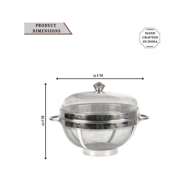 Elara Stainless Steel Fruit Basket media 7