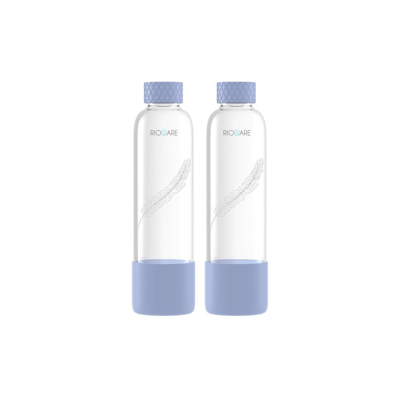 Rioware ClearHydra Reusable Bottle (Blue, 750 mL Each) - Set Of Two media 3