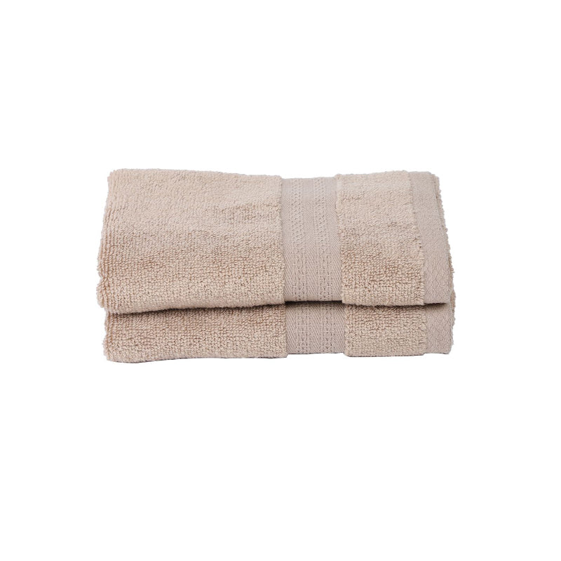 Miorah Hand Towel (Beige) - Set Of Two media 5