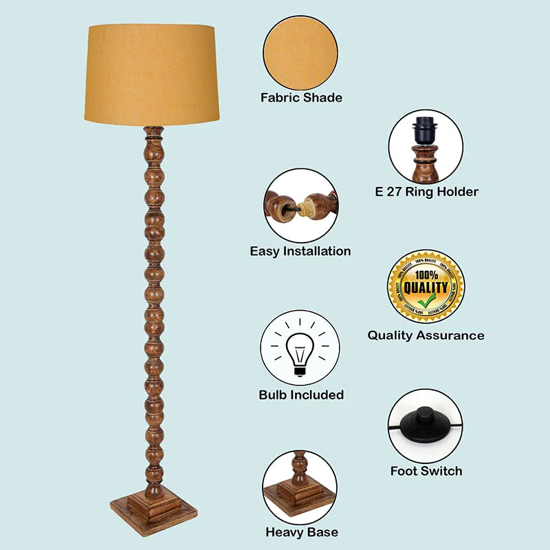 Elfin Noir Floor Lamp - Yellow media 4