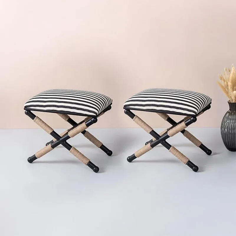Soft Settle Ottoman (Grey) - Set Of Two media 1