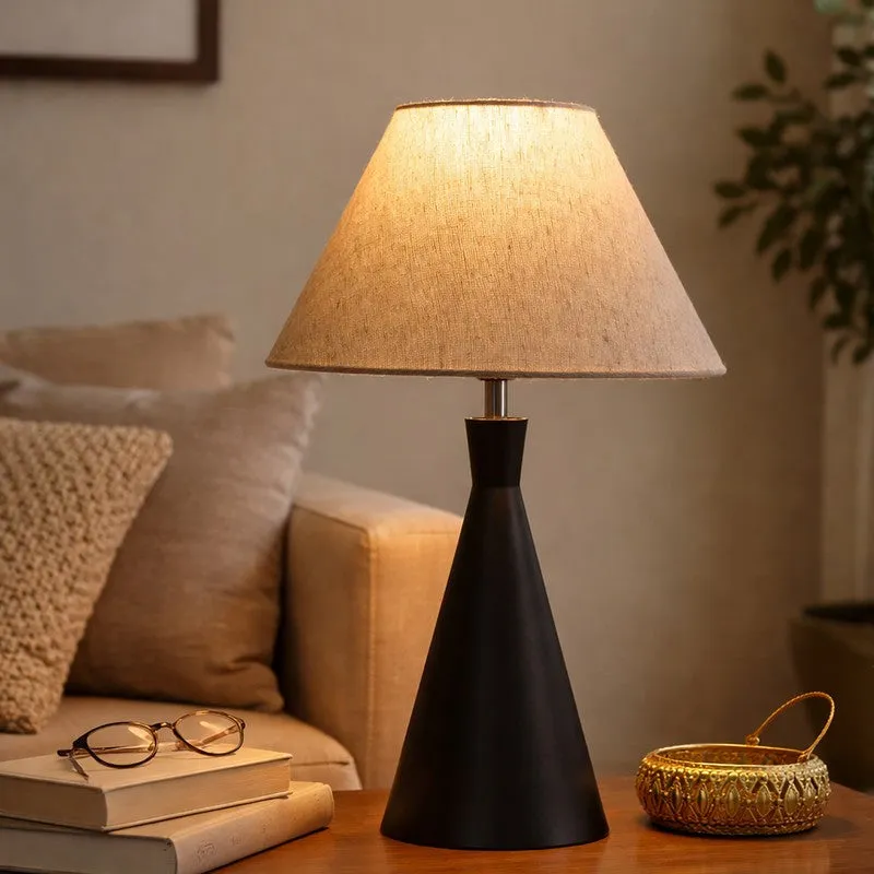 SolidMuse Metal Table Lamp - Beige media 1