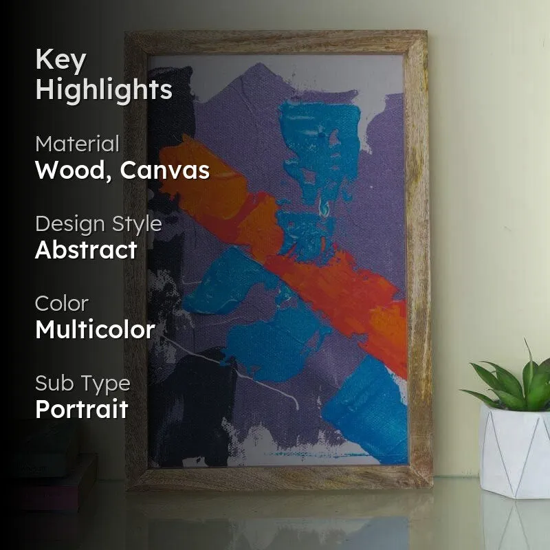 Modern Abstract Canvas Painting media 2
