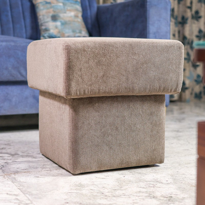 PlushPod Ottoman  Grey media 4