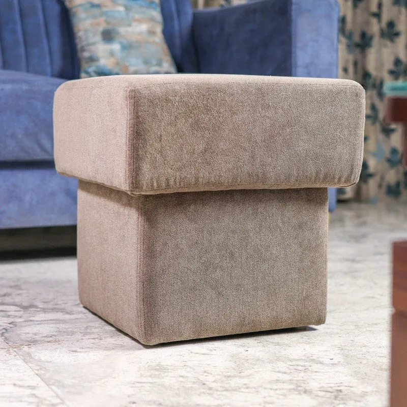 PlushPod Ottoman  Grey media 4