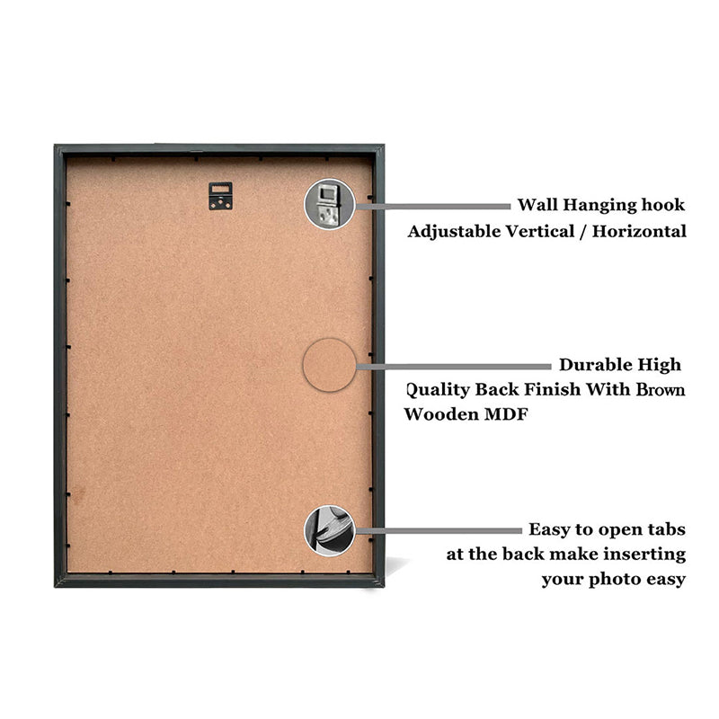 Tinge Photo Frame (Brown) - Set Of Four media 4
