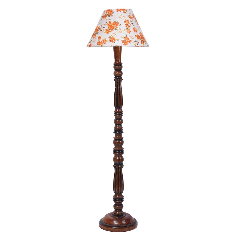 Ibis Tira Vintage Wooden Floor Lamp media 4