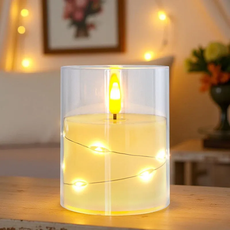 Aurelia Glow LED Battery Candle media 3