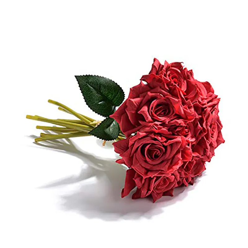 Faux Rosa Bonica Bunch - Red media 5