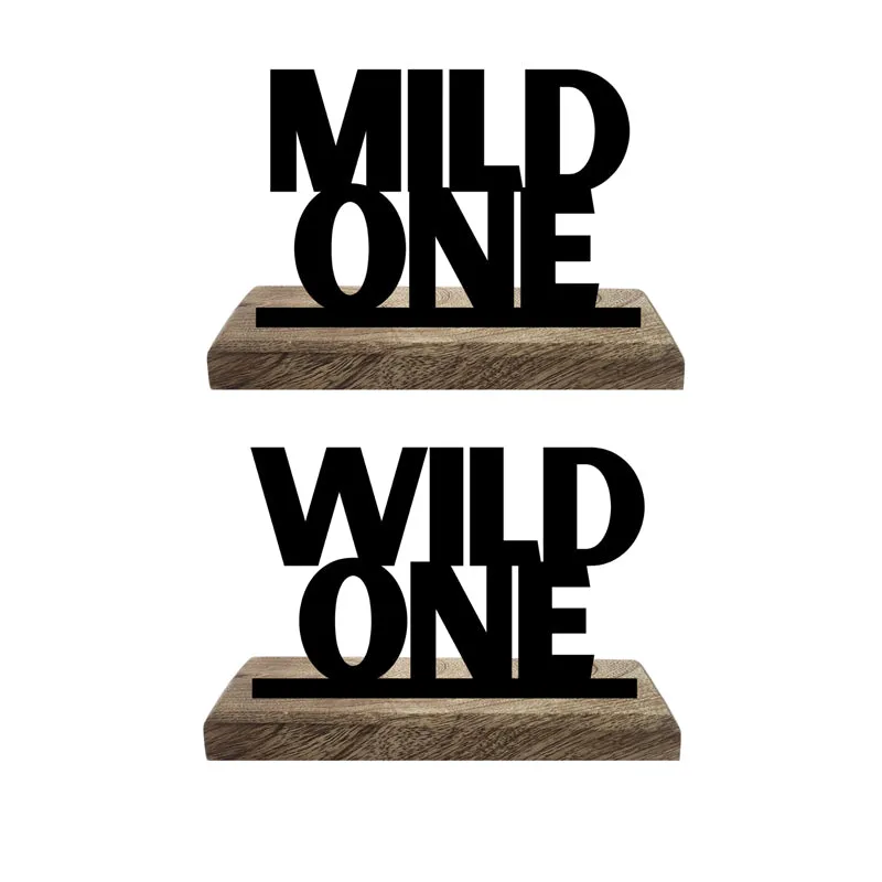 Wild One & Mild One Showpiece - Set Of Two media 4