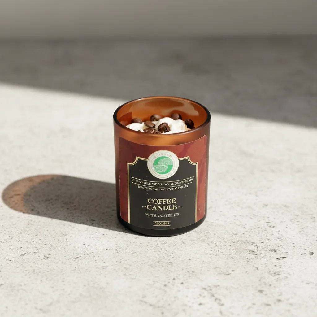 Elysium Coffee Scented Candle media 1