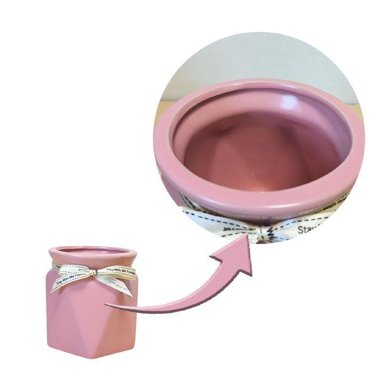 Quirky Contours Vase - Pink media 3