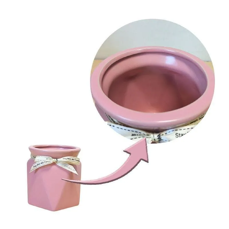 Quirky Contours Vase - Pink media 3