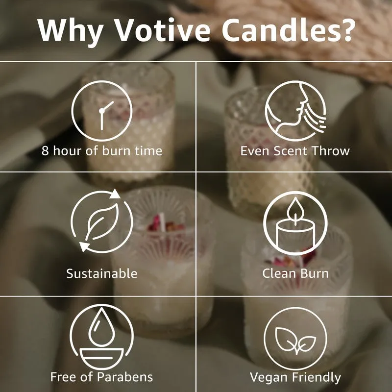 Marble Aura Candle - Set Of Four media 7