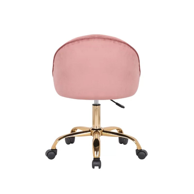 Opulon Metal Office Chair  -  Pink media 7