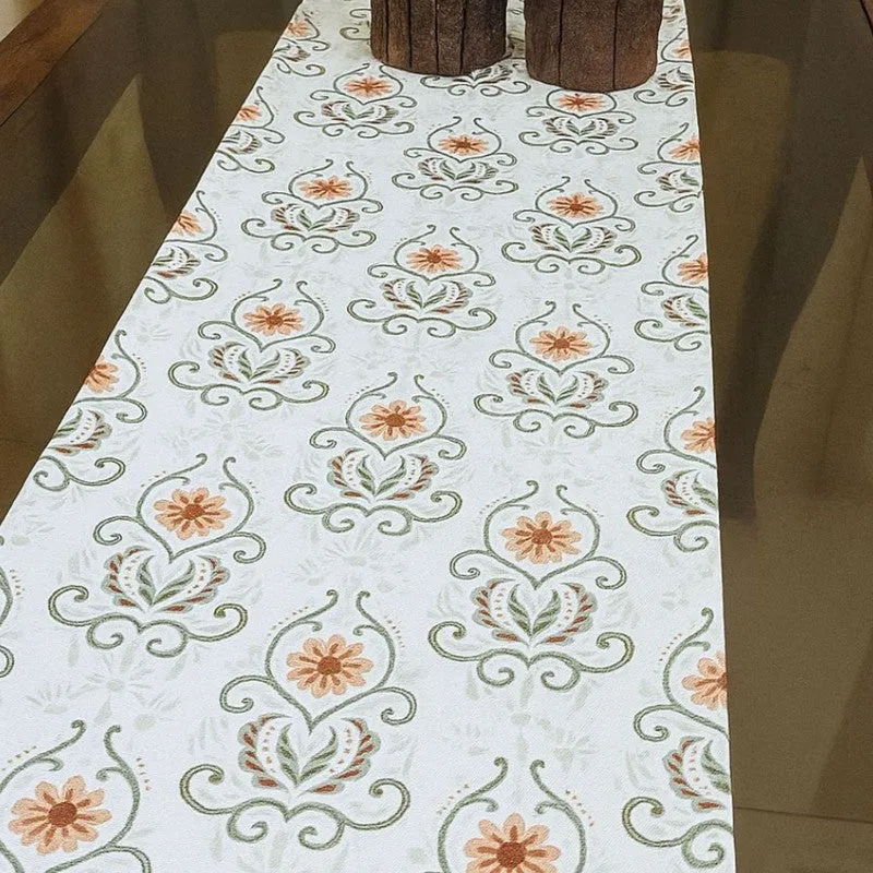 Varnika Floral Vine Table Runner media 5