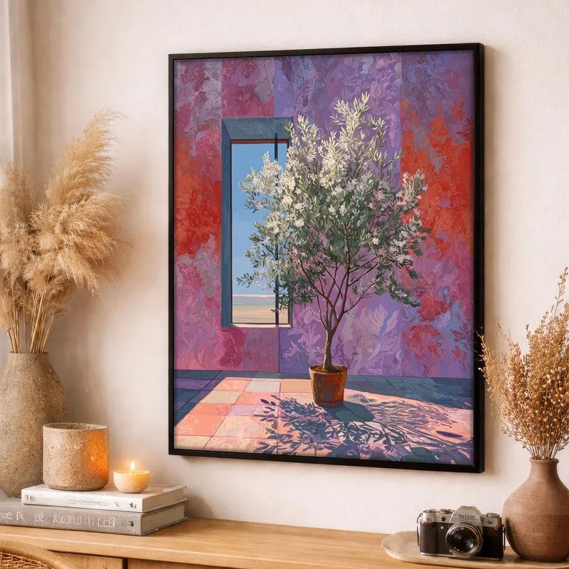 Dream shade Canvas Wall Painting - Black Frame media 3
