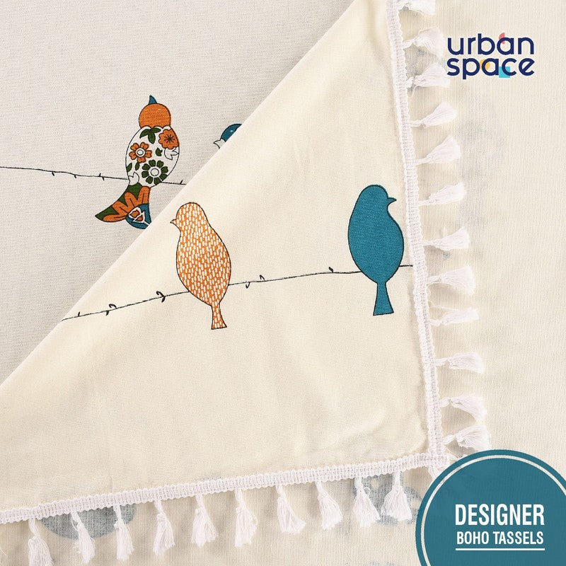 Urban Space Humming Bird Table Cover - Blue media 4