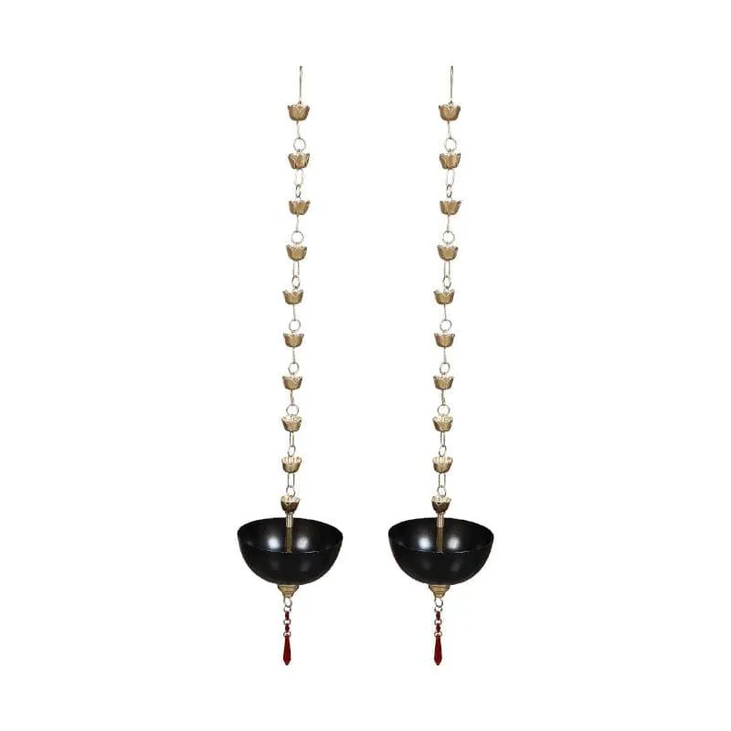 Abyana Hanging Urli - Set Of Two media 3