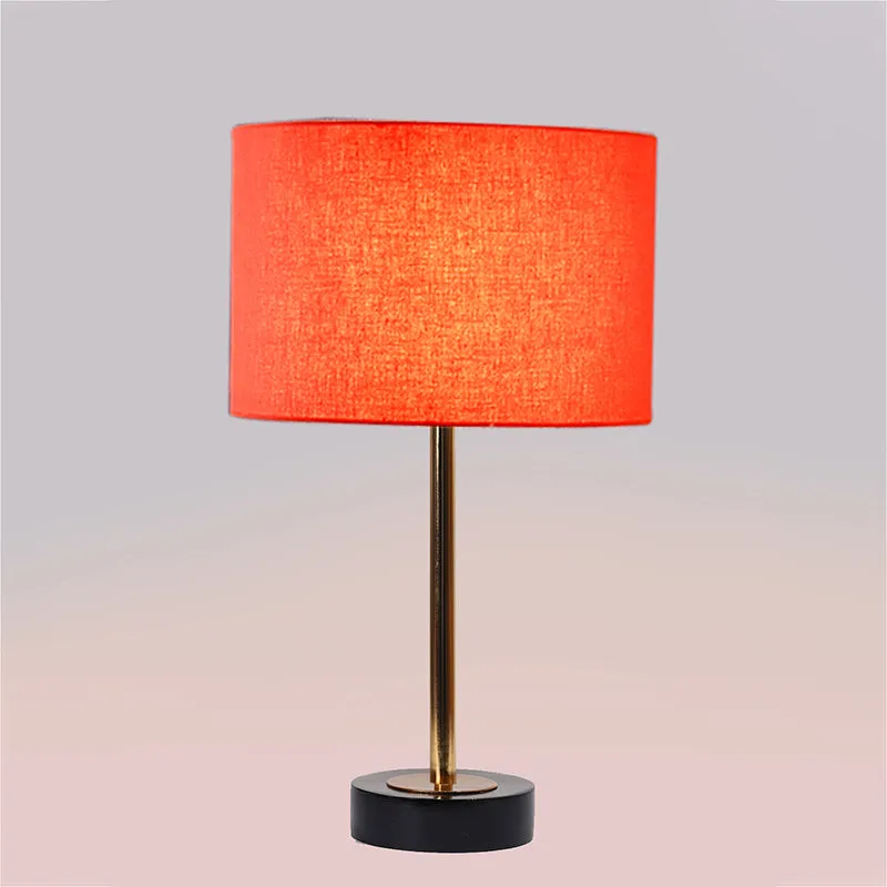 Cotin I Rodin Wooden Table Lamp - Orange,Gold,Black media 5