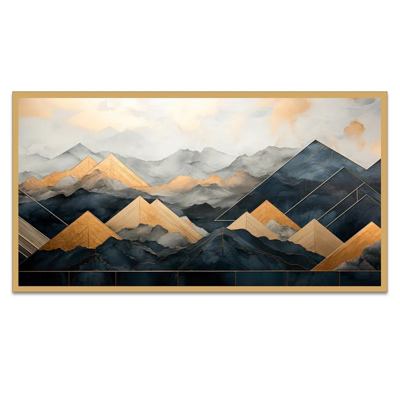 Mountain Enchant Wall Painting media 3