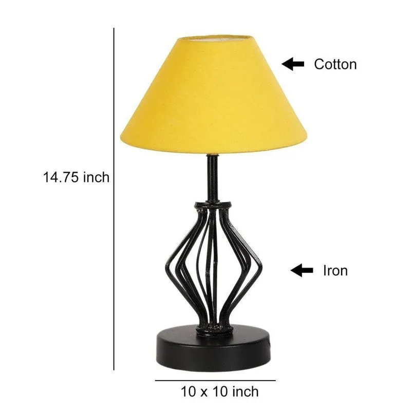 Firefly Fabric Table Lamp - Yellow,Black media 7