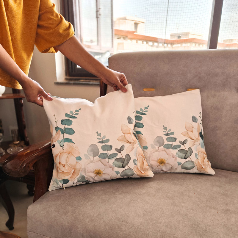 Niacra Floral Cushion Cover - Set Of Five media 4