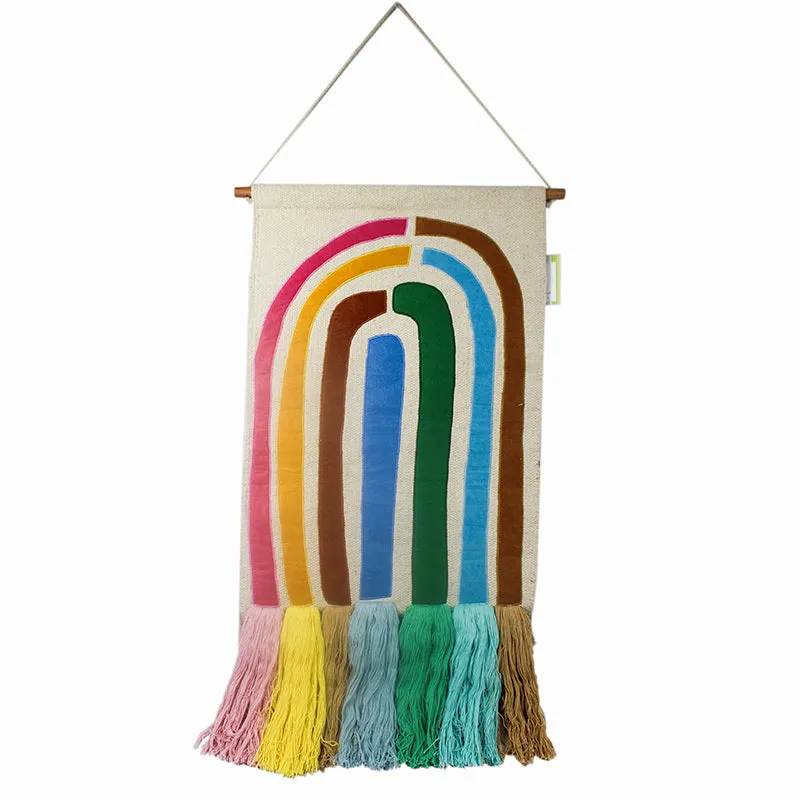 Rainbow Rove Fabric Wall Accent media 4