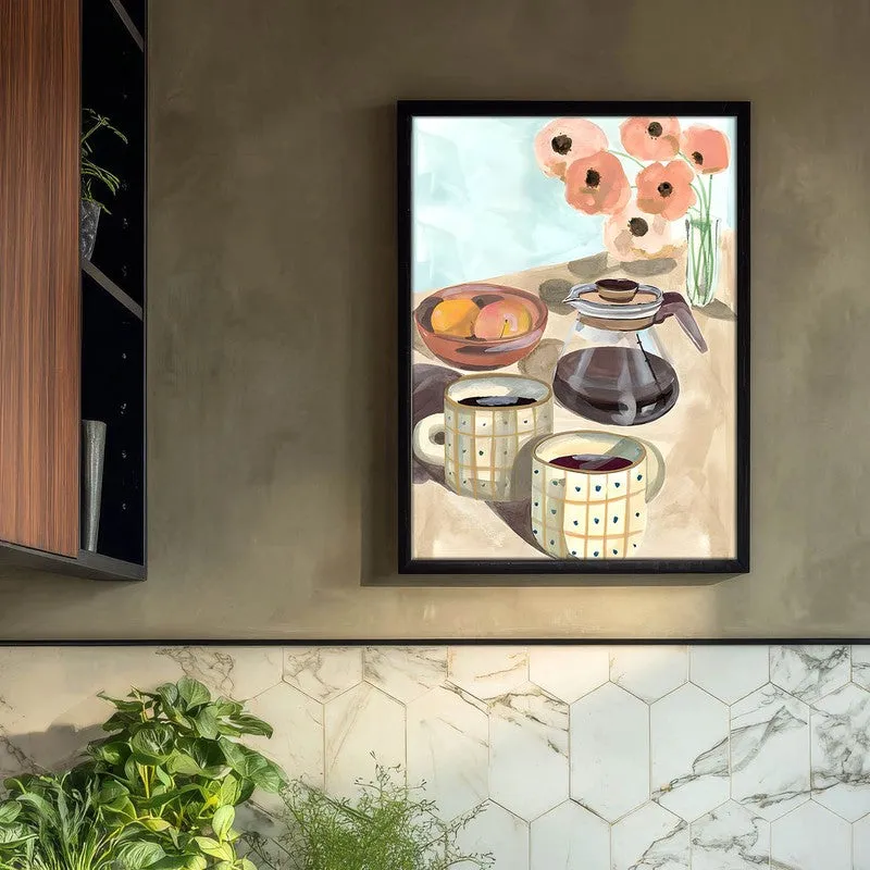 Utensil Artistry Archival Canvas Wall Art - Black media 3