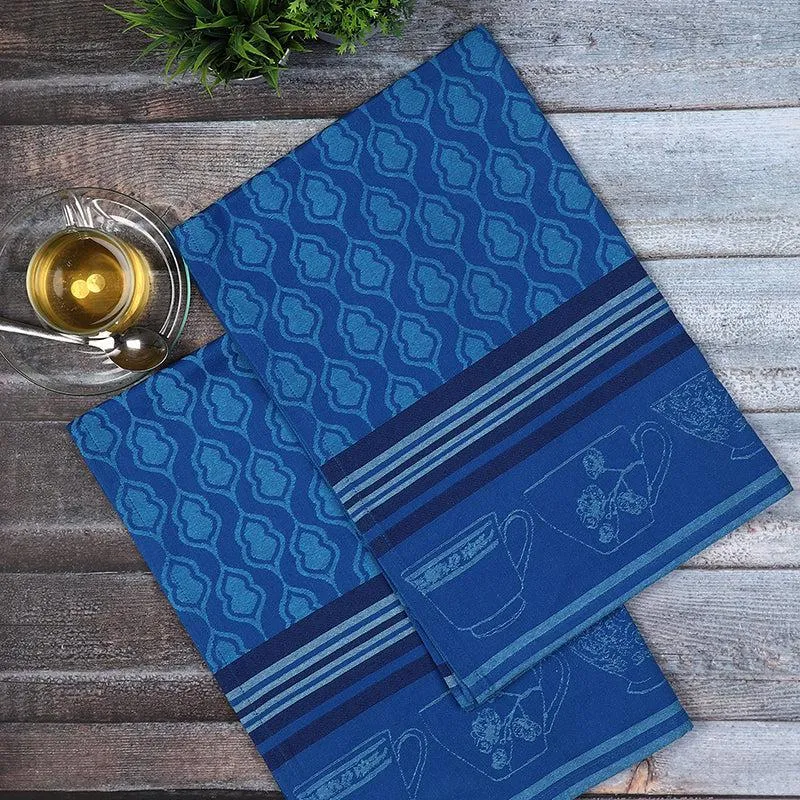 Chic Touch Cotton Kitchen Towel - Set Of Two media 3