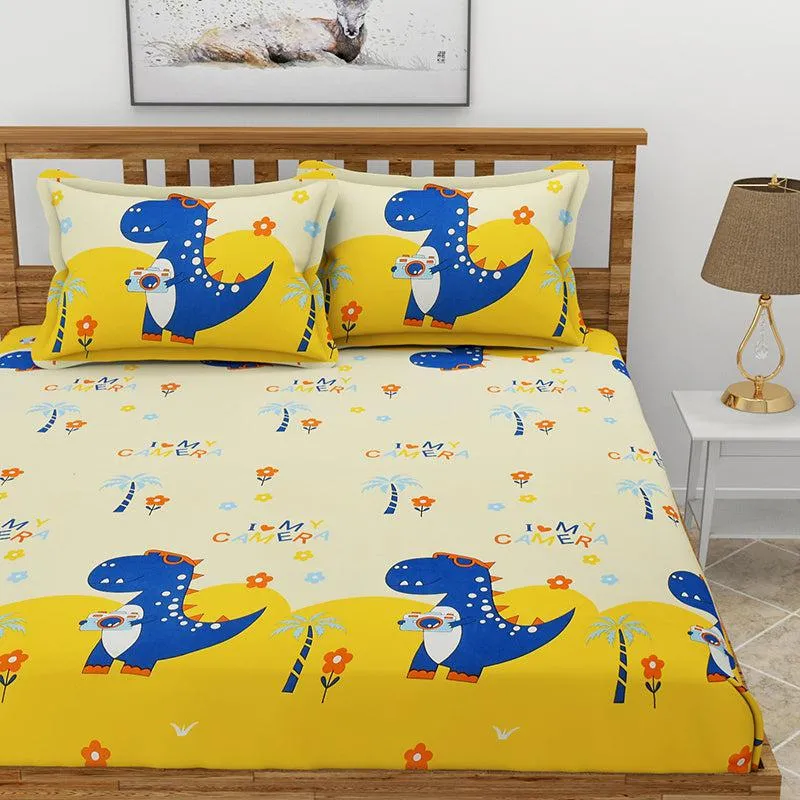 Jurassic Park Safari Kids Microfiber Bedsheet - 150 GSM media 3