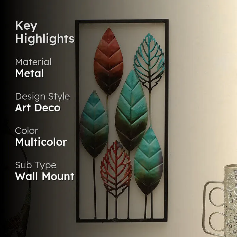 Sleek Botanica Metal Wall Accent media 2