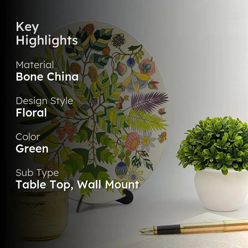 Vibrant Bliss Decorative Plate media 2