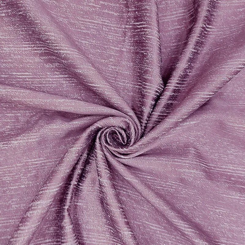 Artemisia Jacquard Blackout Curtain (Purple) - Set Of Two media 5