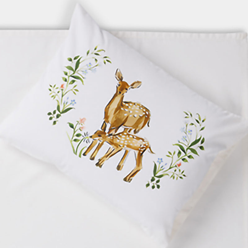 Dreamy Deers Kids Cotton Bedsheet - 200 TC media 3