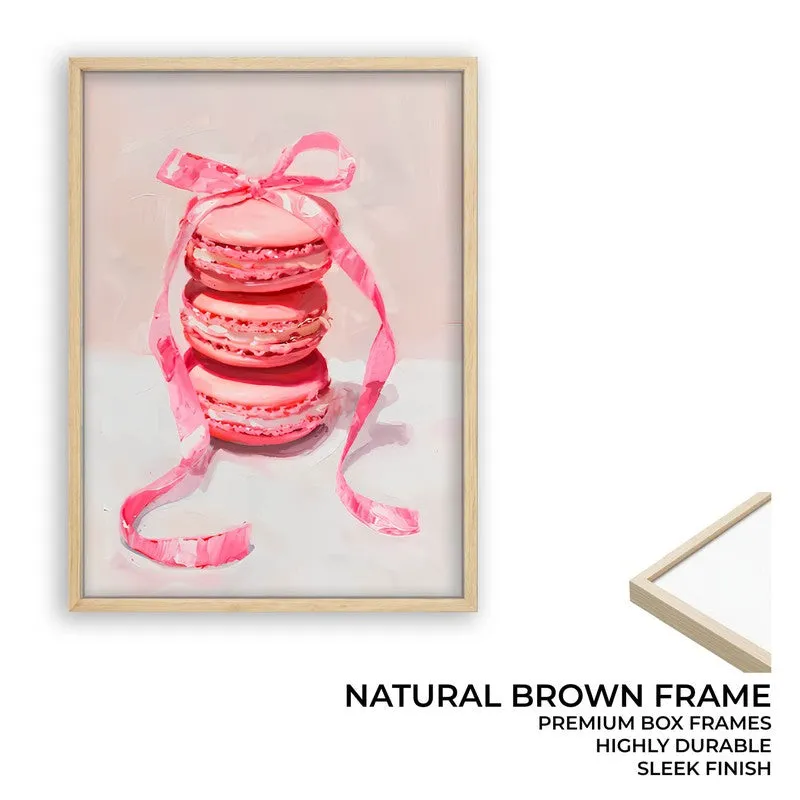 Macaron Magic Archival Canvas Wall Art - Brown media 9