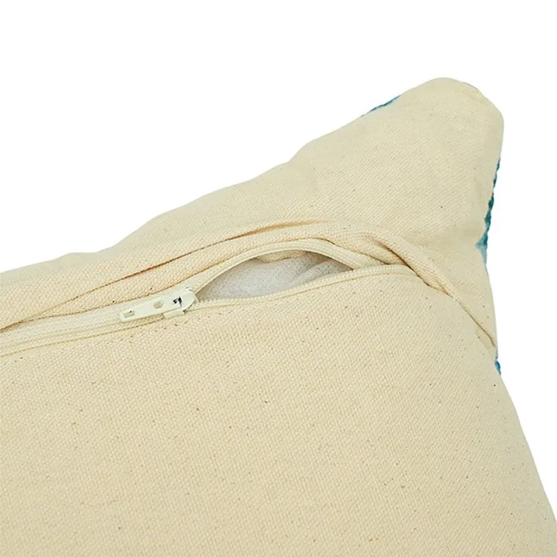 FloralDreamline Cushion Cover - Blue media 5