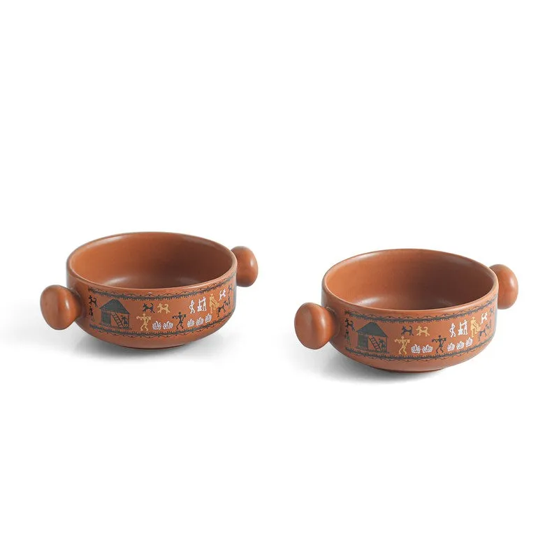 Aveline Ceramic Serving Bowl (350 Ml) - Set Of Two media 3