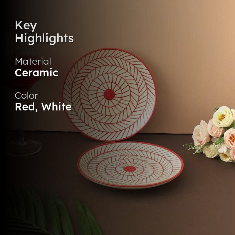 Tirion Ceramic Quarter Plates - Set Of Two media 2