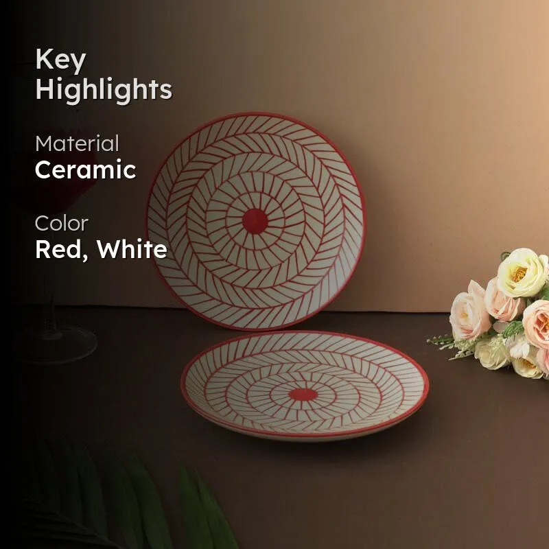 Tirion Ceramic Quarter Plates - Set Of Two media 2