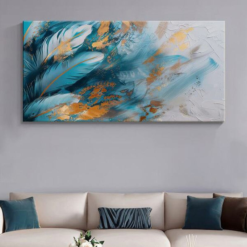 Plumage Abstract Wall Painting