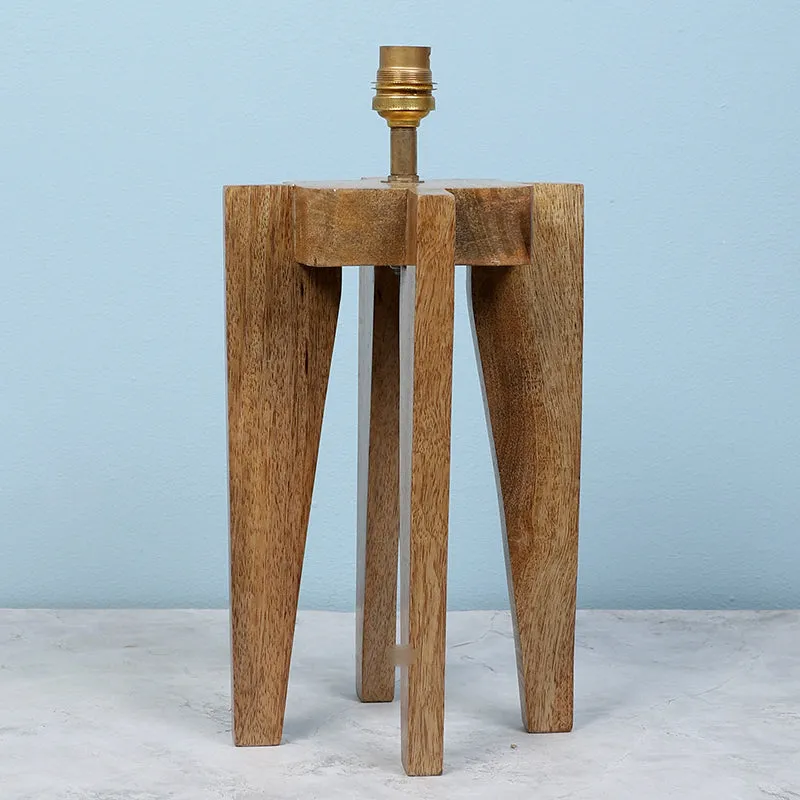 Nordlys Flux Printed Mango Wood Table Lamp - Multicolor media 5