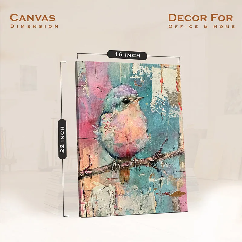Whimiscal Bird II Canvas Wall Art media 8