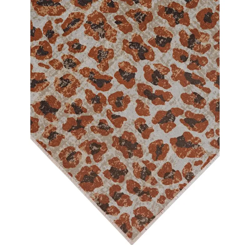 Leoperd Loom Carpet - Brown media 6