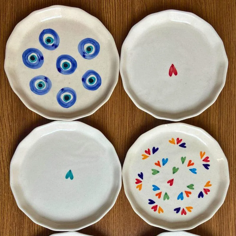 Heartable Snack Plate - Set Of Six media 4