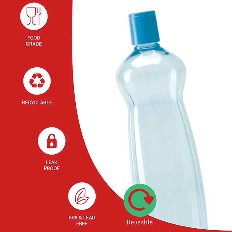 Milton Vessla Bottle (Blue, 1000 mL Each) - Set Of Six media 7