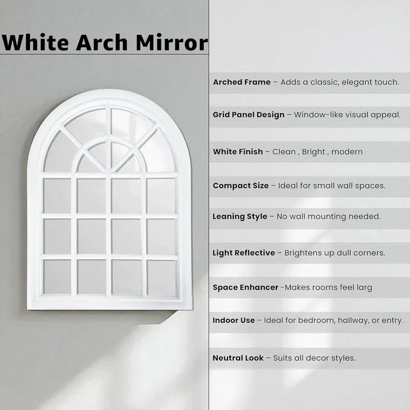 Rustic Arch Wall Mirror media 7