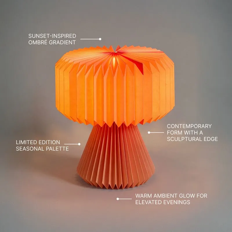 Fig Living Ori Tangerine Dusk Table Lamp - Orange media 10