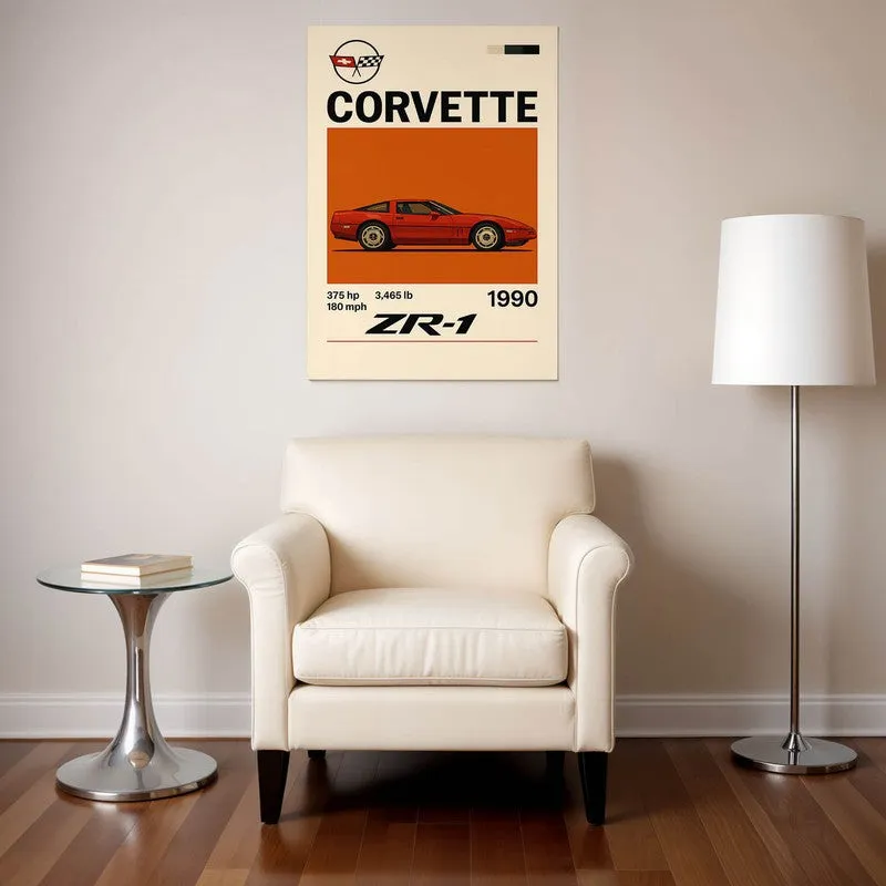 Corvette ZR-1 Legacy Wall Poster media 1